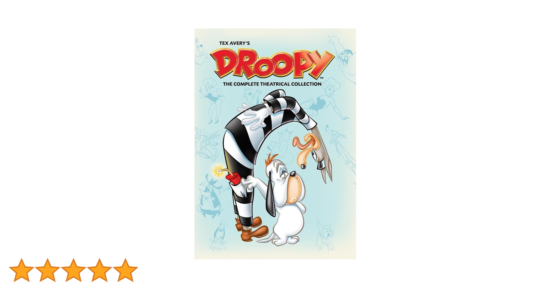 【DVD】テックス・アヴェリー　名作アニメシリーズ　ドルーピー　激レア 英語学習にも役立つ日本語字幕版名作アニメDVD！ 『テックス